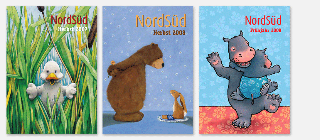 NordSüd Verlagsvorschauen – Konzept, Entwicklung und Produktion